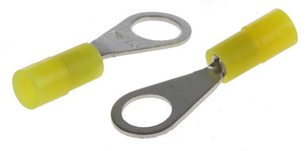 RS Pro - DRNY4-0.5 - RS Pro, ɫ Ե о ѹӶ DRNY4-0.5, M4 ˨, 4.3mmڻֱ, 19.25mmܳ		