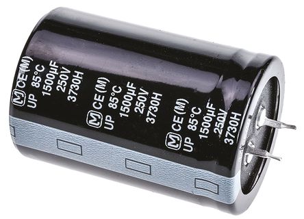 Panasonic - ECOS2EP152EA - Panasonic UP ϵ 250 V ֱ 1500F ͨ  ECOS2EP152EA, 20%ݲ, 133m(ֵ), +85C		