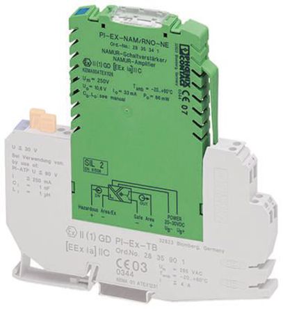 Phoenix Contact - 2835341 - Phoenix Contact 1 ͨ 뵲, NAMUR 룬̵ PI-EX-NAM/RNO-NE, 10.6 V, 33mA		