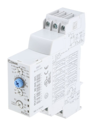 Crouzet - 88866385 - Crouzet ๦ܣ· ʱ̵ 88866385, 0.1 s  100 h, 2, 2 /, 24 V ֱ24  240 V 		