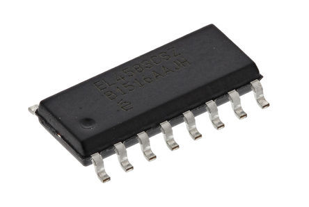 Intersil - ICL3232IBNZ - Intersil ICL3232IBNZ 500kbps ·շ, RS-232ӿ, 2-TX 2-RX 2-TRX, 3.3 V5 VԴ, 16 SOICװ		