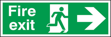 Signs & Labels - FX04411R - Signs & Labels FX04411R PVC ɫ/ɫ Ӣ ȫǩ “ȫ“, 450 x 150mm		