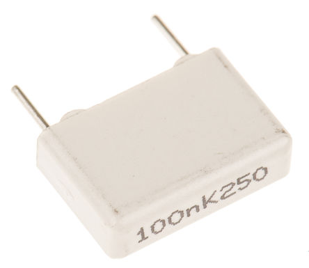 KEMET - MMK10104K250A01L4BULK - KEMET MMK ϵ 100nF ͨ PET  (PET) MMK10104K250A01L4BULK, 10%ݲ, 160 V 250 V ֱ		