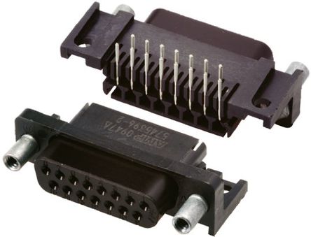 TE Connectivity - 5745396-2 - TE Connectivity Amplimite HD-20 ϵ 2.74mm ھ 15 · ֱ ͨװװ PCB D-sub   5745396-2		