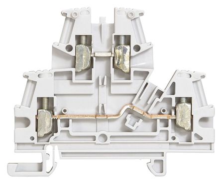Legrand - 0 371 67 - VIKING TERMINAL BLOCK 2CON  2.5 GREY		