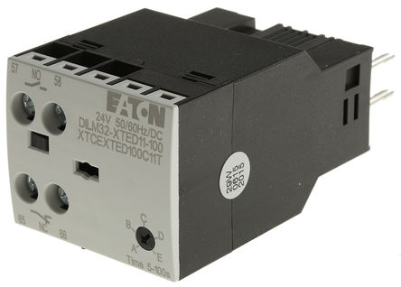 Eaton - DILM32-XTED11-100(RA24) - Eaton DILM ϵ ģ (OFF ӳ) Ӷʱ DILM32-XTED11-100(RA24), Χ 5  100s, / , 24 V /ֱ Ȧ		