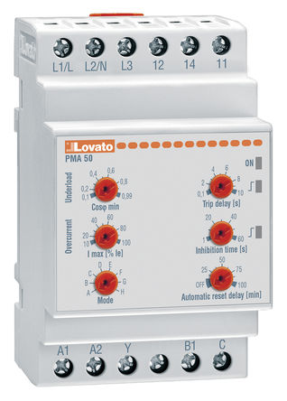 Lovato - PMA50A240 - Lovato PMA50 ϵ 1, 3  ؼ̵ PMA50A240, ˫ , 220  240 V 		