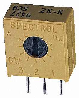 Vishay - M63S202KB40 - Vishay 63S ϵ ͨ ΢ M63S202KB40, Ӷ, 2k 10%, 1/2W, 100ppm/C		