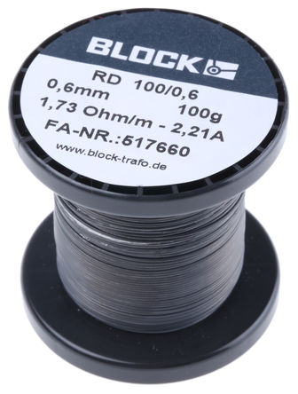 Block - RD 100/0,6 - Block 39m  RD 100/0,6, 0.01 mm2 		