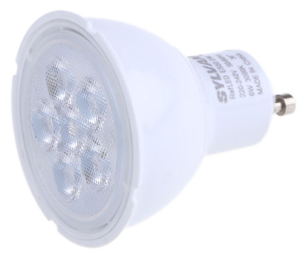 Sylvania - 26592 - Sylvania RefLED ES50 V2 ϵ 6 W GU10 ůɫ LED 26592, 50W׳Ƶֵ, 3000Kɫ, ɵ, 50mmֱ		
