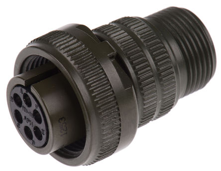 Amphenol - MS3106A-14S-6S - Amphenol 6· °װ   ͷ MS3106A-14S-6S, ĸо, ǳߴ14S, MIL-DTL-5015		