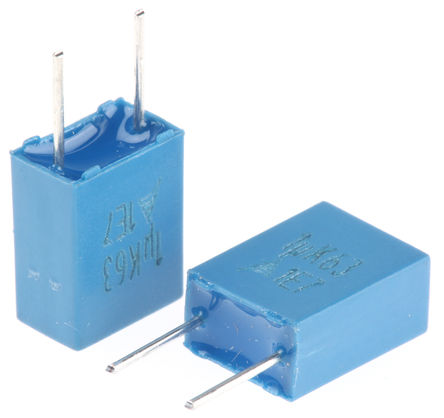 EPCOS - B32529C0105K - EPCOS B32529 ϵ 1F ͨ PET  (PET) B32529C0105K, 10%ݲ, 40 V 63 V ֱ, -55  +125 C		