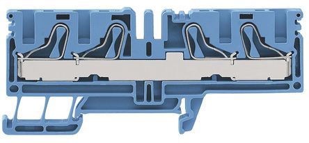 Weidmuller - PDU 6/10/4AN BL -1165130000 - Weidmuller P ϵ ɫ ͨӿ PDU 6/10/4AN BL -1165130000, 57A, 800 V		