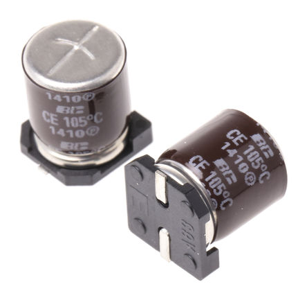 Vishay - MAL215376101E3 - Vishay 153 CRV ϵ 25 V ֱ 100F SMD  MAL215376101E3, 20%ݲ, 500m(ֵ), +105C		