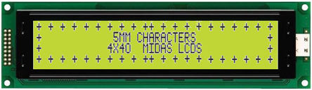 Midas - MC44005A6W-SPTLY - Midas A ϵ ͸ ĸ LCD ɫʾ MC44005A6W-SPTLY, LED, 440ַ		