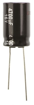 Panasonic - ECA1CHG472 - Panasonic NHG ϵ 16 V ֱ 4700F ͨ  ECA1CHG472, 20%ݲ, +105C		