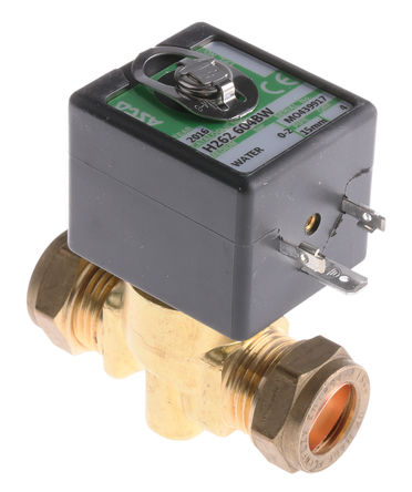 Asco - H262-604BW.12/DC - Asco 262 ϵ 2 Bar 2˿ ͭ ŷ H262604DOD1, 15mm˿, NCԤ跧λ, 12 V ֱԴ		