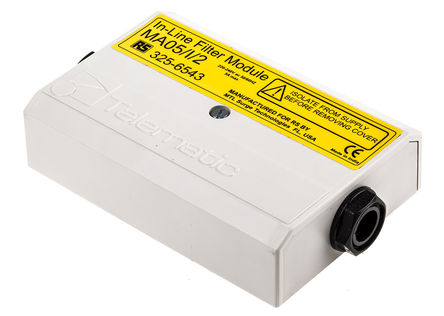 RS Pro - MA05/I/2 - RS Pro MA05/10 ϵ 5A 240 V , 50/60Hz ڹʽ RFI ˲ MA05/I/2, ˿Ӷ		