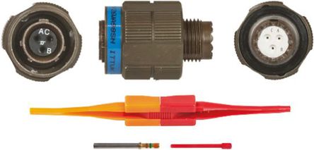 ITT - KJB6T9W98SN - ITT KJB ϵ 3· °װ   ͷ KJB6T9W98SN, ĸо, ǳߴ9, MIL-DTL-38999		