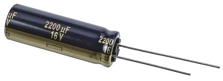 Panasonic - EEUFK1C222L - Panasonic FK  ϵ 16 V ֱ 2200F ͨ  EEUFK1C222L, 20%ݲ, +105C		