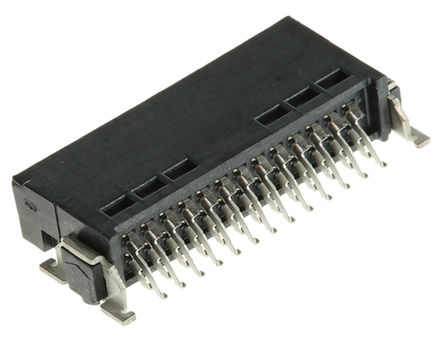 ERNI - 054595 - ERNI SMC ϵ 26· 1.27mmھ (2) ֱ PCB  054595, Ӷ˽, 1.3A, 氲װ		