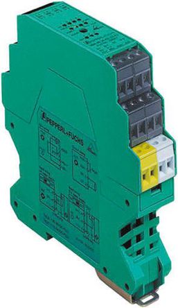 Pepperl + Fuchs - VBA-4E3A-KE-ZE/R - Pepperl + Fuchs PLC /ģ 114307, 7 x I/O, 21  31 V ֱ, 102 x 22.5 x 99 mm		