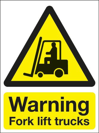 Signs & Labels - W10F/S - Signs & Labels W10F/S 5װ ɫ/ɫ Ӣ  ϩ Σվǩ “泵“, 150 x 200mm		