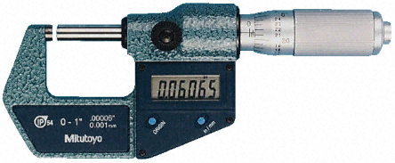 Mitutoyo - 293-345 - Mitutoyo Ӣ/ ⲿ ǧֳ 293-345, 0.00005 in ֱ, 1  2 in Χ		