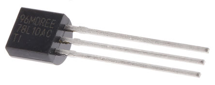 Texas Instruments - UA78L10ACLP - Texas Instruments UA78Lxx ϵ UA78L10ACLP ѹ, 12.5  25 V, 10 V, 5%ȷ, 100mA, 3 TO-92		