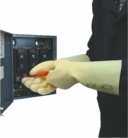 BM Polyco - RE1360/09 - BM Polyco Electricians Gloves ϵ 2װ ȫ ɫ  繤 RE1360/09, ߴ9 - M		