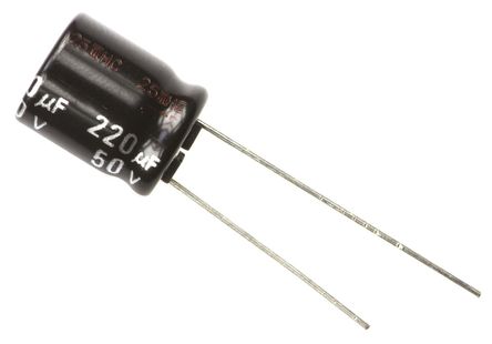 Panasonic - ECA1HHG221 - Panasonic NHG ϵ 50 V ֱ 220F ͨ  ECA1HHG221, 20%ݲ, +105C		