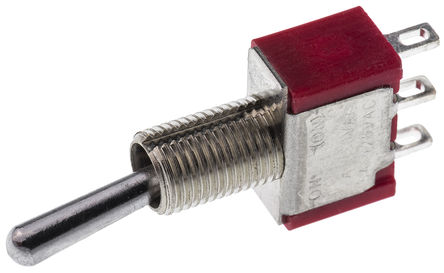 RS Pro - 1MS2T1B1M1QNS-5 - RS Pro ˫ л 1MS2T1B1M1QNS-5, (On)-On, 5 A @ 250 V 		