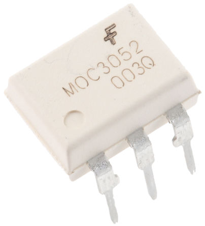 Fairchild Semiconductor - MOC3052M - Fairchild  MOC3052M, ˫ɿع迪Ԫ, 6 PDIP װ		