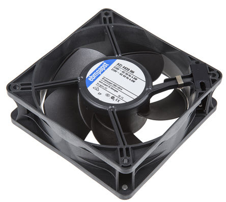 ebm-papst - ACI4420HH - ebm-papst ACi4400 ϵ 4.4W 230 V   ACI4420HH, 180m3/h, 3350rpm, 119 x 119 x 38mm		