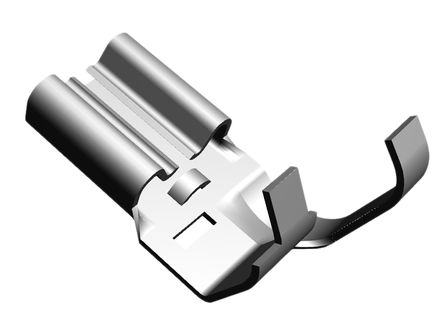 TE Connectivity - 1742543-1 - TE Connectivity FastOn ϵ ɫ ǾԵ о ѹӶ 1742543-1, 6.35 x 0.81mm		