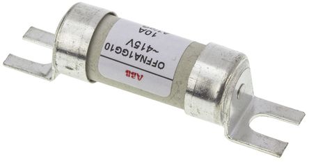 ABB - OFFNA1GG10 - ABB 10A A1ߴ gG ˨Ƭ۶ OFFNA1GG10, BS 88׼, 13.5mmֱ, 56mmܳ, 415V		