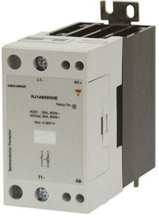 Carlo Gavazzi - RJ1A60D50E - Carlo Gavazzi 50 A Чֵ DIN찲װ ̵̬ RJ1A60D50E, 㽻л, 660 V 		