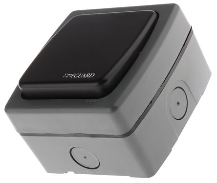 Theben / Timeguard - TGVL05 - Theben / Timeguard Weathersafe ϵ 2 · BS ׼ IP66 20 A 230 V ɫ ⻬ ̼֬ ҡ ƿ TGVL05, 氲װ, 2, ϵݶӶ ʹ		