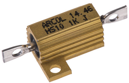 Arcol - HS10 1K J - Arcol HS10 ϵ HS10 1K J 10W 1k 5%  尲װ̶ֵ, Ӷ, Ƿװ		