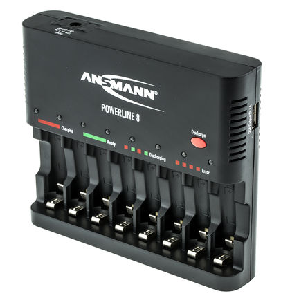 Ansmann - 1001-0006-520 - Ansmann 1001-0006-520 8 (AA)/8 (AAA) / س, ȫĲͷ		