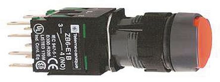 Schneider Electric - XB6AA45B - Schneider Electric XB6 ϵ IP65 ť XB6AA45B, Ƕ밲װ, 3 A 220 mA ֱ		