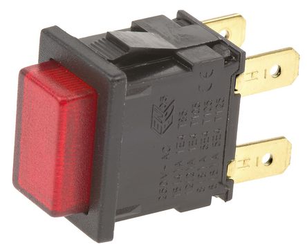 Arcolectric - H8353ABNAA - Arcolectric H8353ABNAA ɫ  -  DP 尲װ ť, 16 A@ 250 V 		