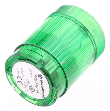 Werma - 84820055 - Werma KombiSIGN 50 848 ϵ ɫ LED źŵ 84820055, 50mm ֱ, 24 V /ֱ		