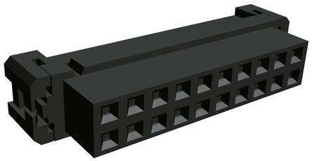 TE Connectivity - 1-111626-9 - TE Connectivity AMP-LATCH ϵ 2 20· 2mmھ ֱ ĸ IDC  1-111626-9, °װ		