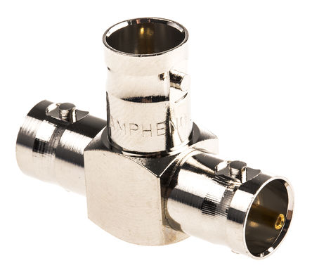Amphenol - B8073A1-ND3G-75 - Amphenol 75 T  Ƶ B8073A1-ND3G-75, 0  1GHz, BNC   BNC 2 x , ͭо		