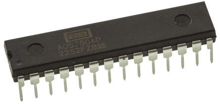 Texas Instruments - ADS7804P - Texas Instruments ADS7804P 12 λ ADC, нӿ, 28 PDIPװ		