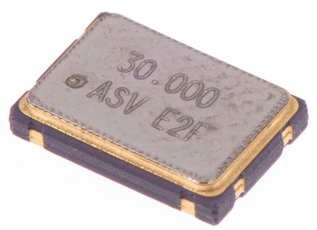 Abracon - ASV-30.000MHz-EJ - Abracon 30 MHz , 20ppm, HCMOSTTL, 15pFص, 4 氲װװ		