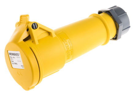 Mennekes - 509 - Mennekes ɫ 3P ҵԴ °װ  509, 16A, 110 V, IP44		