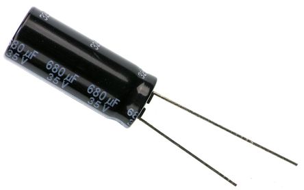 Panasonic - EEUFR1V681L - Panasonic FR  ϵ 35 V ֱ 680F ͨ  EEUFR1V681L, 20%ݲ, +105C		