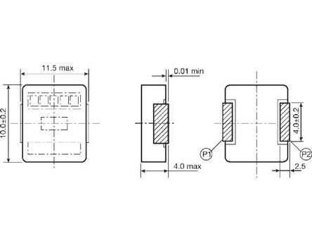 Panasonic - ETQP4LR36WFC - Panasonic PCC-M104L ϵ ϲо 360 nH Ƭ ETQP4LR36WFC, 20%ݲ, 24A Idc, 1.1mֱ		